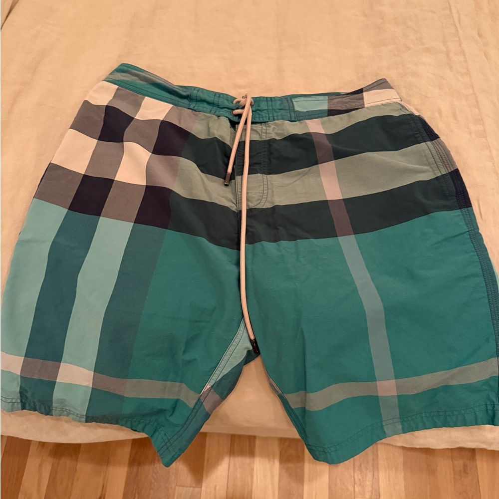 Burberry Check Swim Shorts